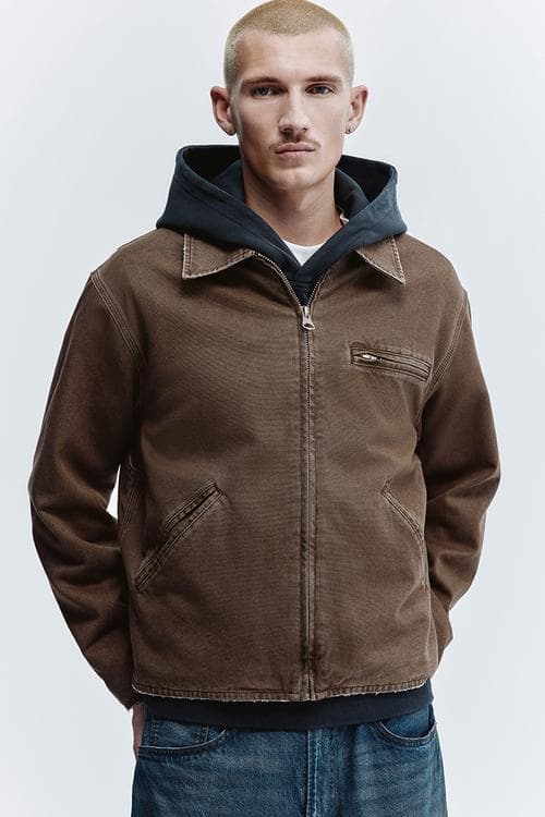 H&M Canvas Jacket – Khaki Green