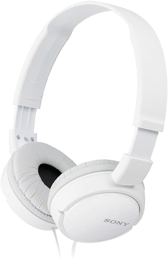 Sony MDR-ZX110 Noise Canceling Headphones White