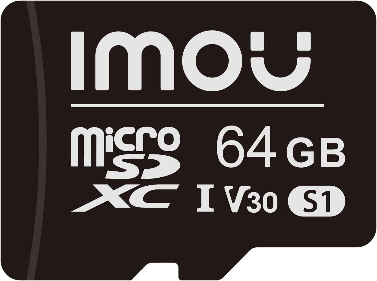 Meilleur prix Imou 64GB Micro SD Card UHS-I SD Adapter 95/25MB/s Smartphone Best Deal
