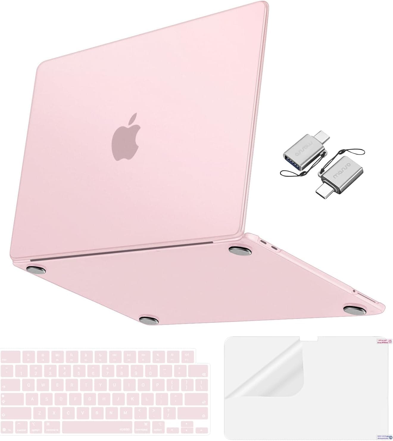 MOSISO Matte Finish Case Compatible with MacBook Neo 13 inch 2026 Release Model A3404, 4 in 1 Kit Ul