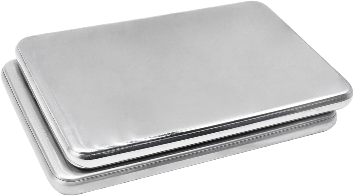 Ijs verpakkingen voor de koffer - 2 Stukken Lekkere Ijs verpakkingen voor de vriezer, Staalstijf Reusable Tray Set, Kooling van voedsel en drank