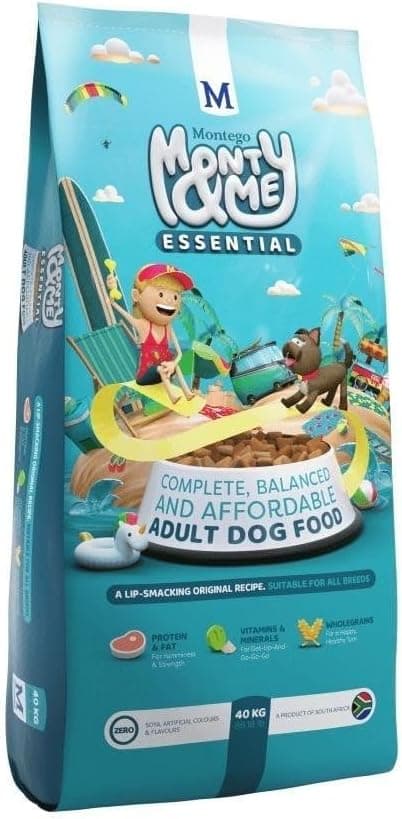 Montego Monty and Me Essential Adult Dog Food 40 kg 12% Off