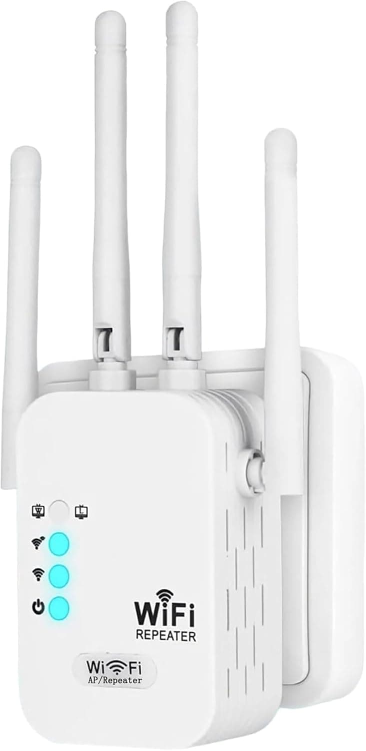 WLAN-Repeater 1200 Mbit/s Dual-Band 5GHz/2,4GHz mit Ethernet-Port – Best Deal