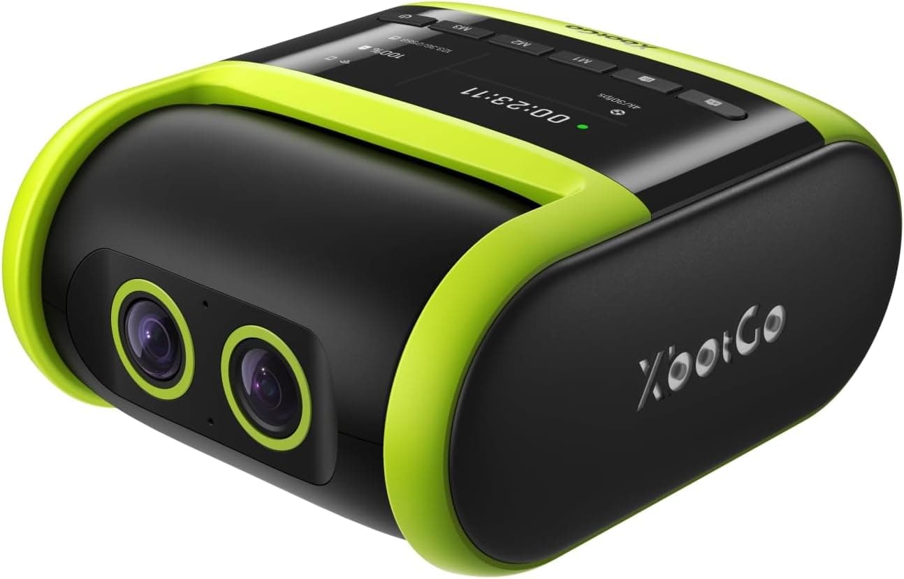 XbotGo Falcon AI Action Camera 4K Auto Tracking Sport Dual-Lens Team Pack