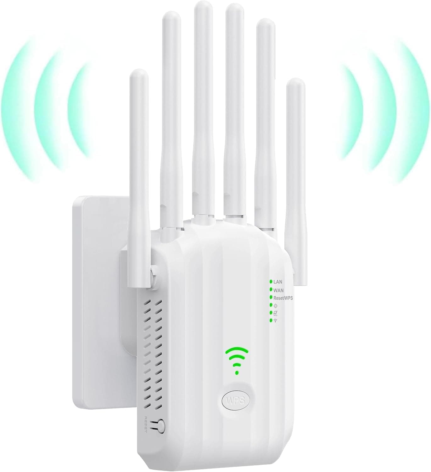 Répéteur Wi-Fi puissant avec 6 antennes, répéteur/router/Mode AP, jusqu'à 3 couvertures