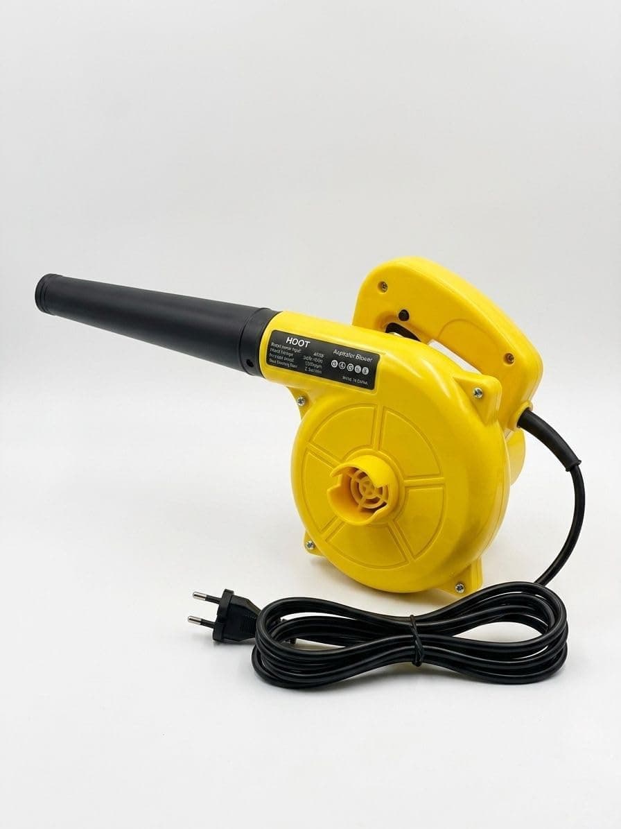 Air Blower &Vacuum Cleaner 2-in-1 Turbo Super Power Air Duster 450W Powerful Motor Lightweight Handheld Blows Dust Leaves &