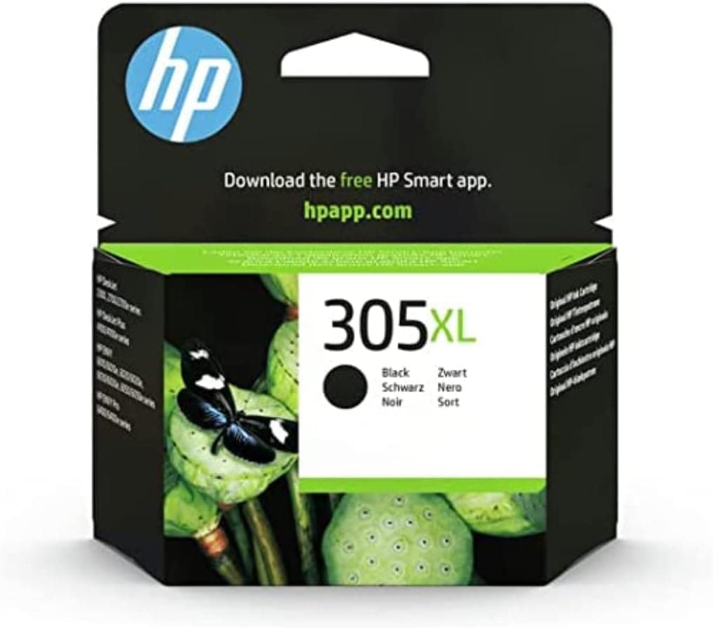 Éprouvette d'encre noire HP 305XL 13% Off