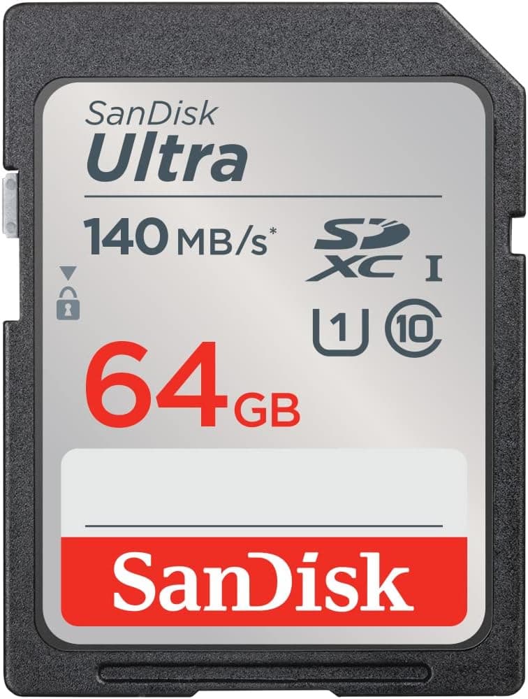 Carte SDXC SanDisk 64GB A1 UHS-I Meilleur Prix