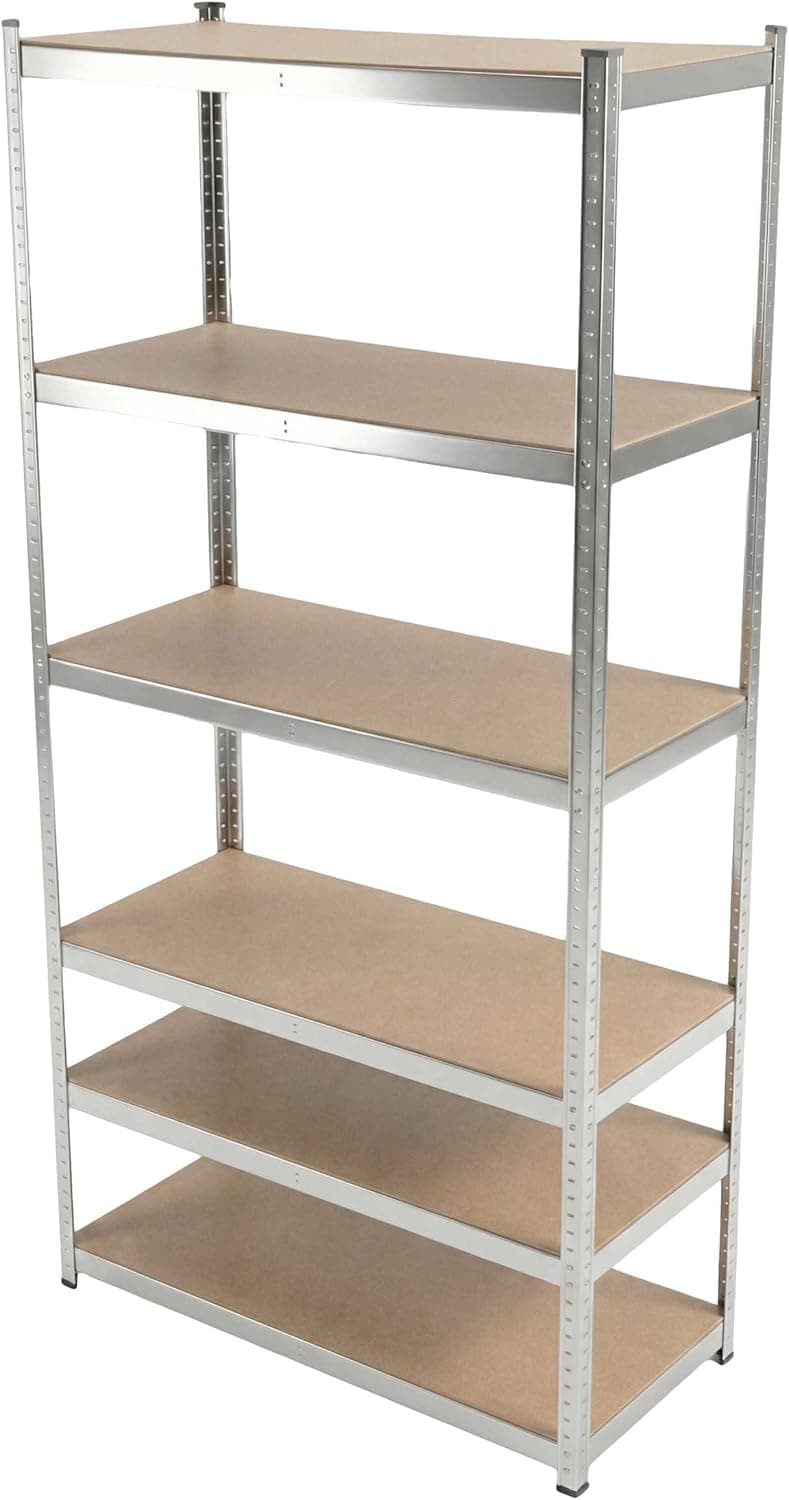 Proline Regał Magazynowy Ocynkowany 222x110x50 cm 6 Półek 1050 kg Najlepsza Oferta