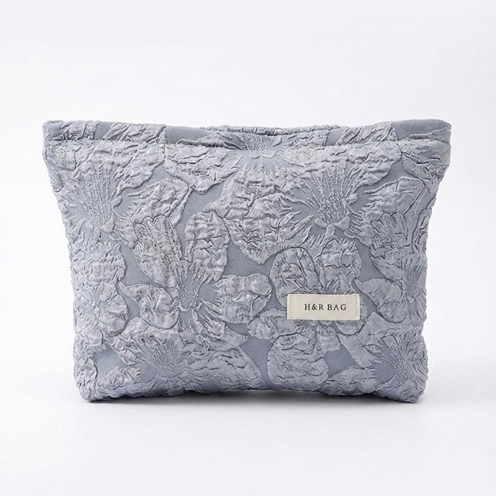 Small Cosmetic Bag - Roomy Makeup Bags Cute Coquette Floral Great Gifts for Women Travel Toiletry Bag Accessories Organ
