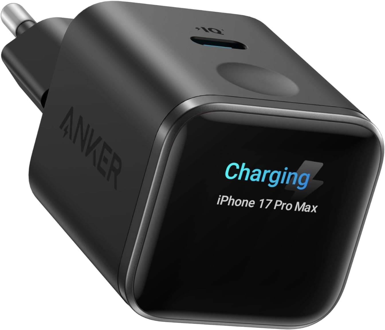 Anker Nano 45W USB-C Ladegerät mit Display und Intelligenzdetektion – Gentle Mode integriert – Kompakt GaN Best Deal