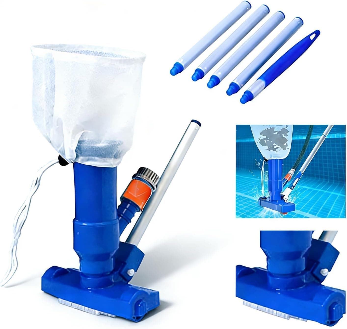 AlKazeme Swimming Pool Cleaning Kit