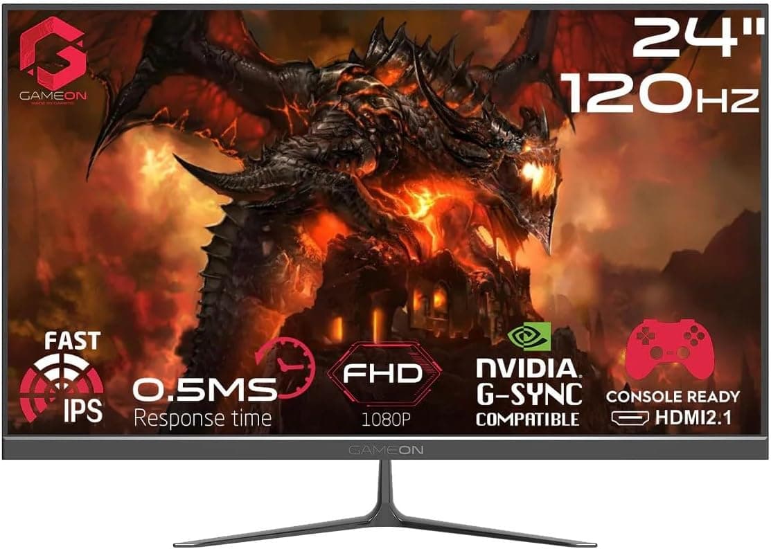 GAMEON 24FHD120IPS FHD 1080p 120Hz IPS Monitor SAR 318.00
