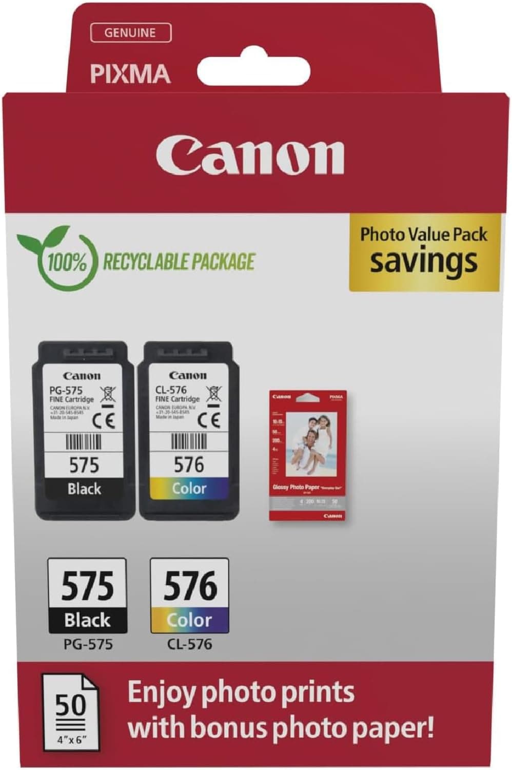 Canon PG-575 / CL-576 Encre Original 7% Off