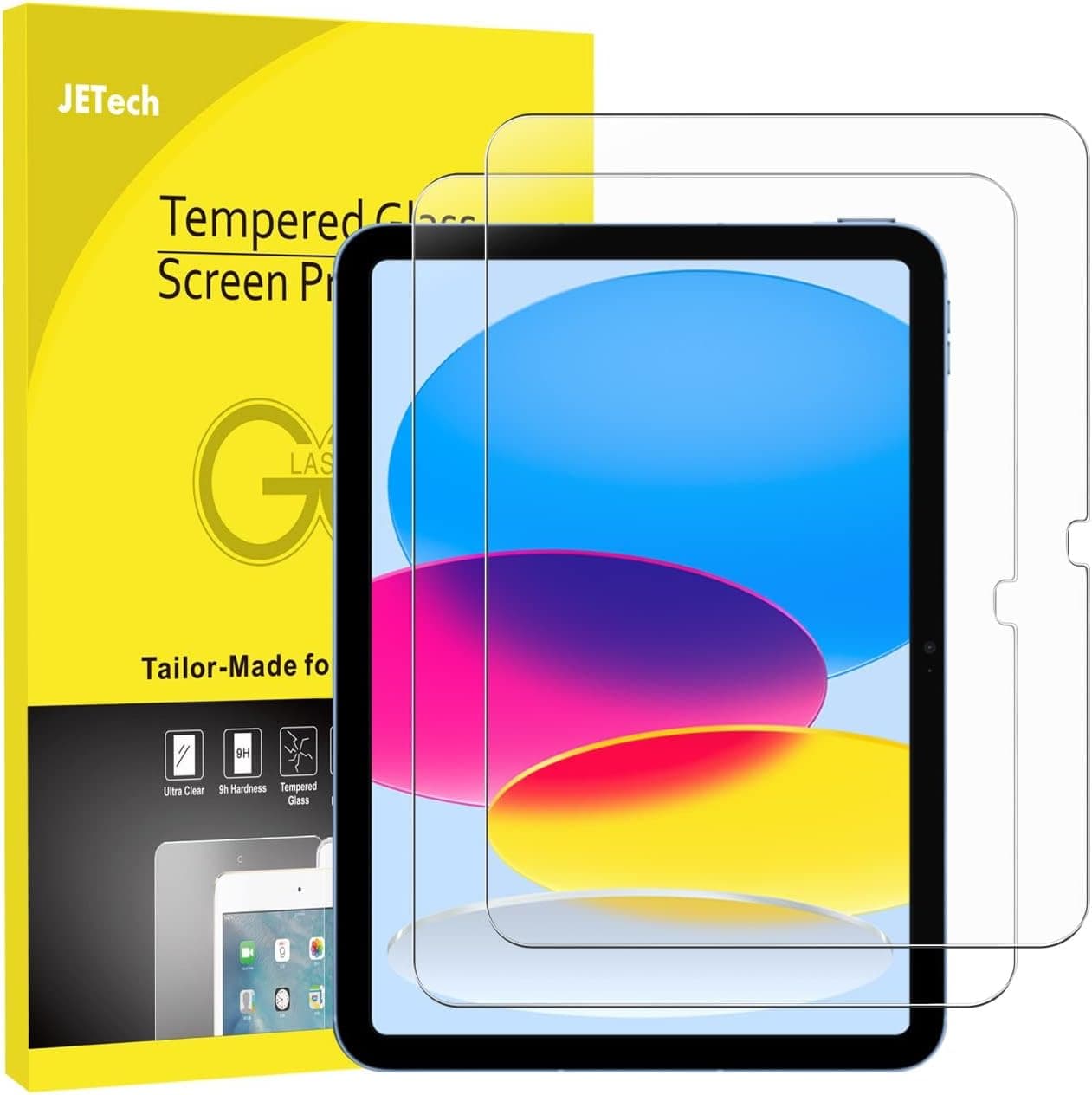 JETech Screen Protector for iPad (A16) 11th/10th Generation