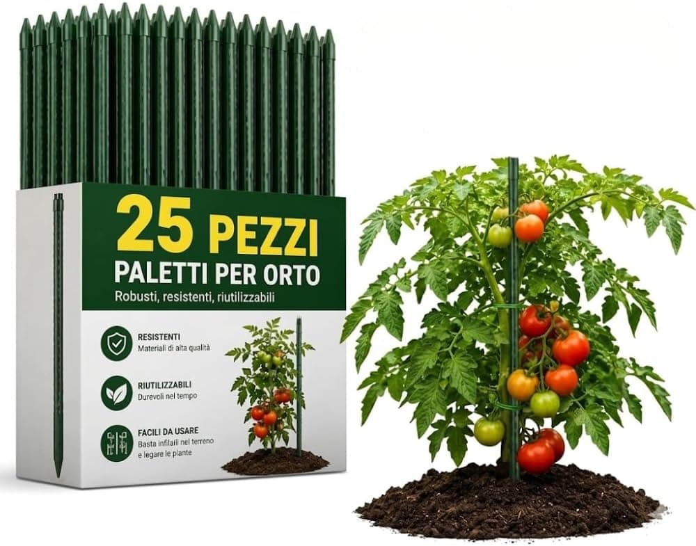 Set 25 Supporti in Acciaio Plastificato Best Deal