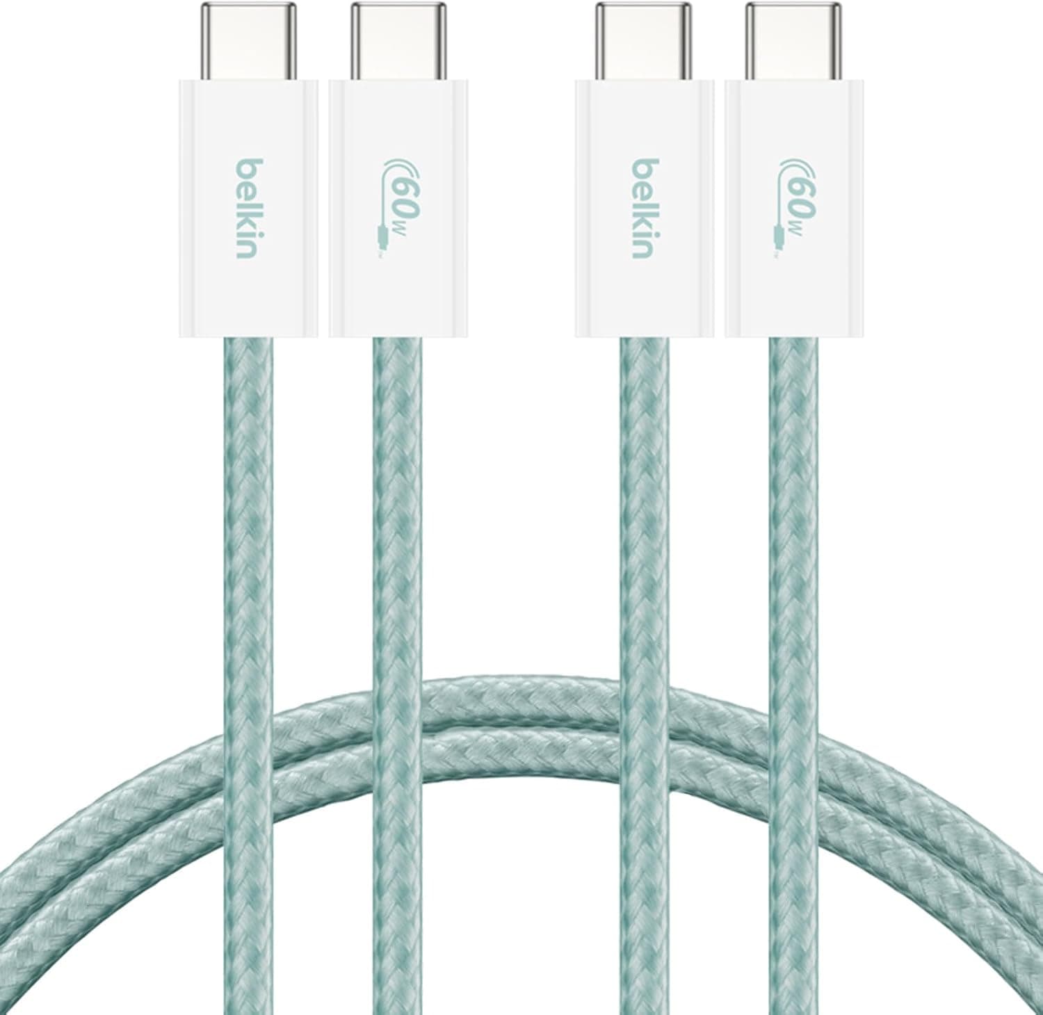 Belkin USB-C to USB-C Cable 5ft, Fast Charger