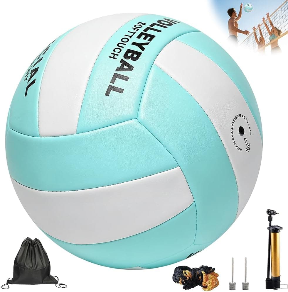 Volleybal Soft Touch officiüle maat 5 voor binnen en buiten