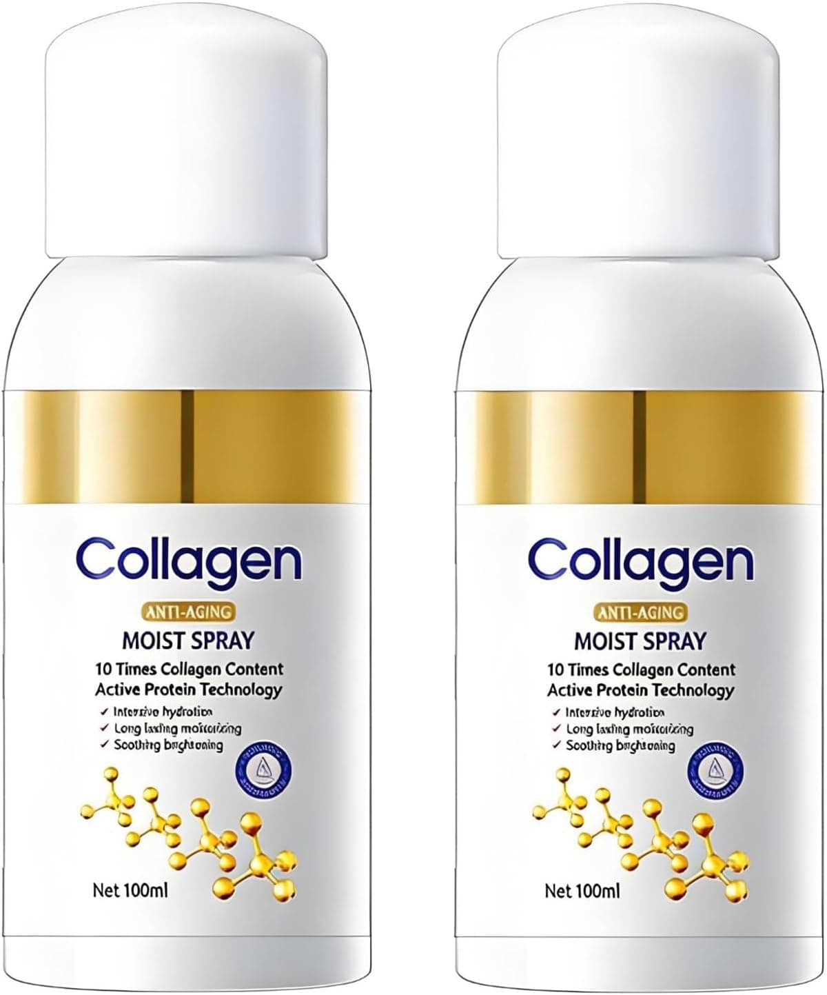 Raffermissant Spray Collagéne Pour Corps Et Visage 150ml - Spray Anti-Rides et Anti-Greas