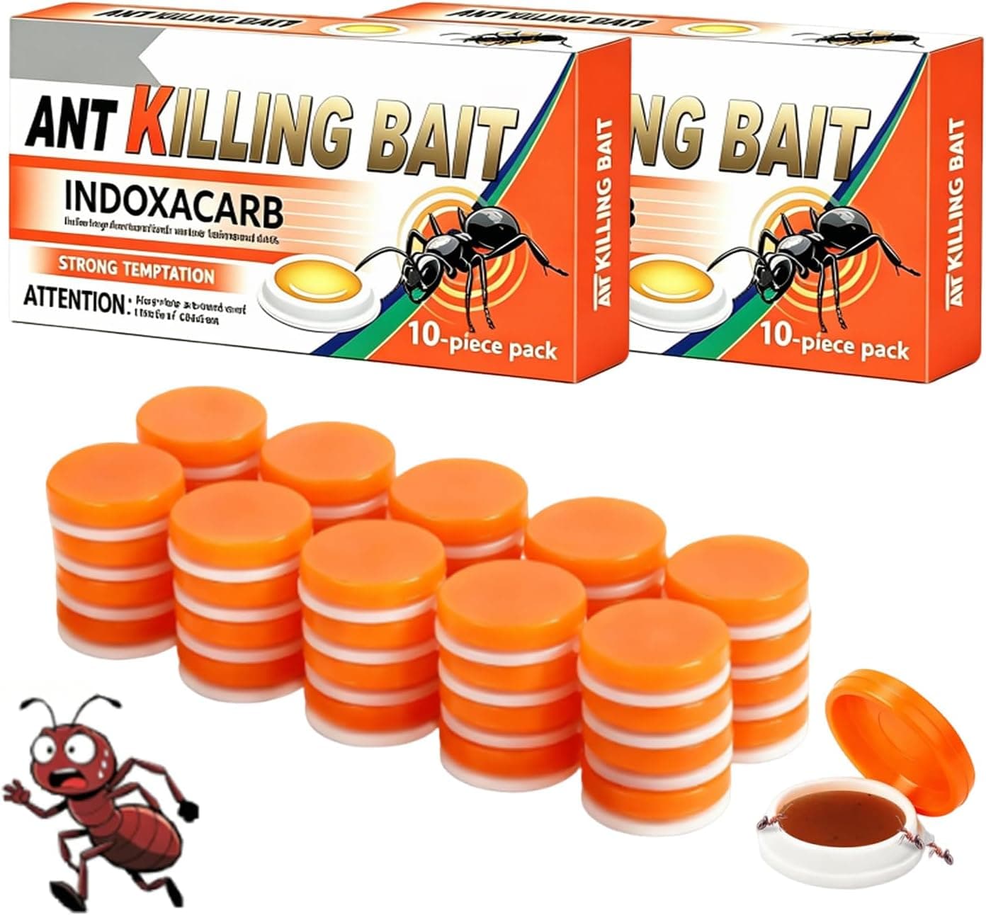 Packung mit 20 Wespenspritzen