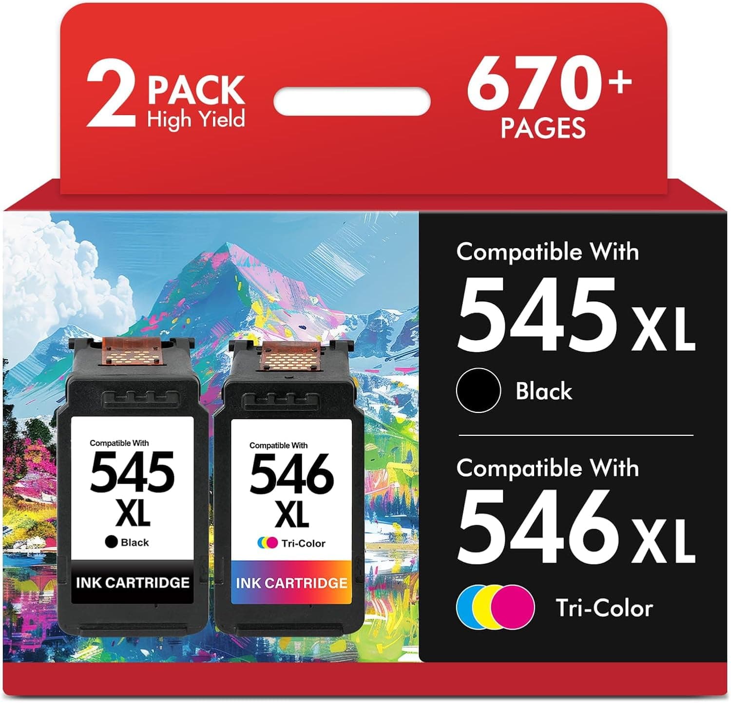 545 546 Ink Cartridges TS3355 TS3350 Save 17%