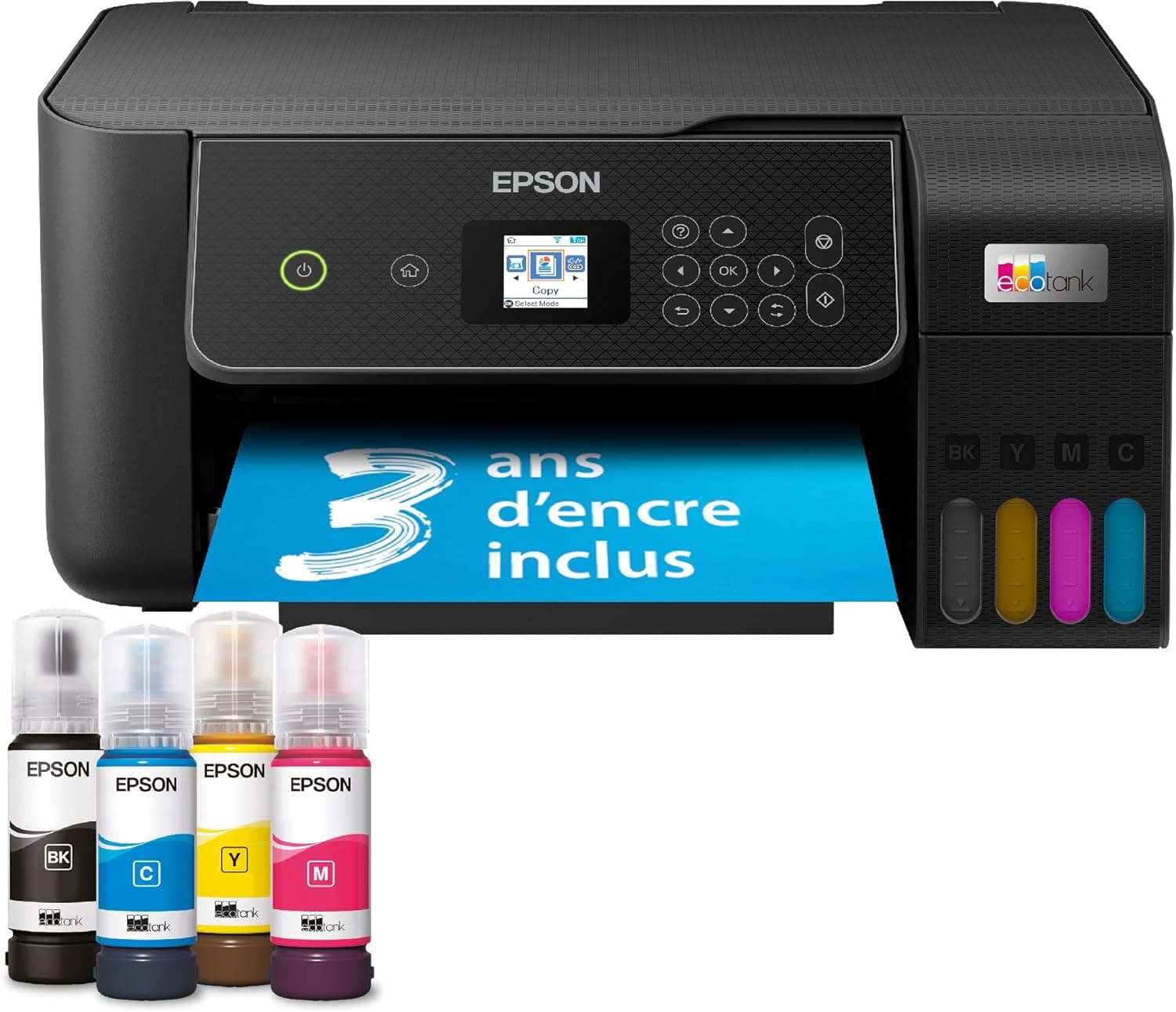 Imprimante EcoTank ET-2870 Epson | À domicile et petite entreprise | Wi-Fi | A4 | Imprimer, copier, scanner | Écran LCD 1.5'' | En stock | 11% Off