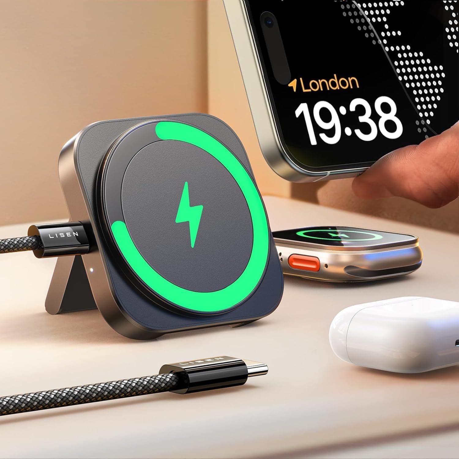 Lisen MagSafe Stacja Adowania 2026