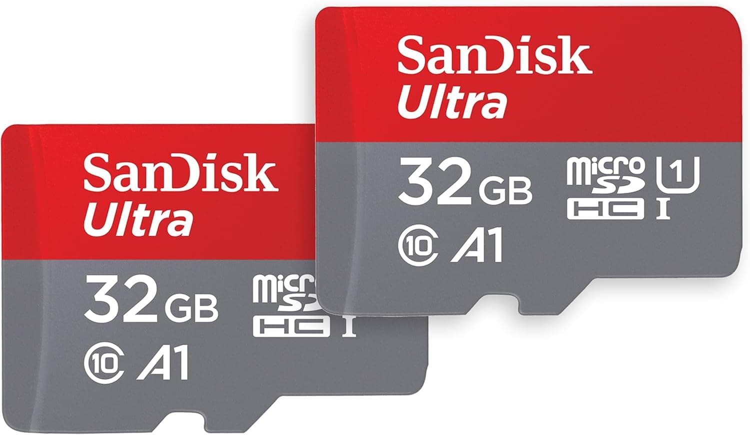 SanDisk Ultra 32Go microSDHC + SD Adapteur A1 Perfomance