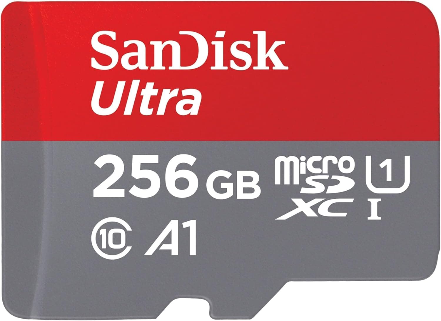 256GB SanDisk Ultra microSDXC + Adapter, Full HD, Save 22%