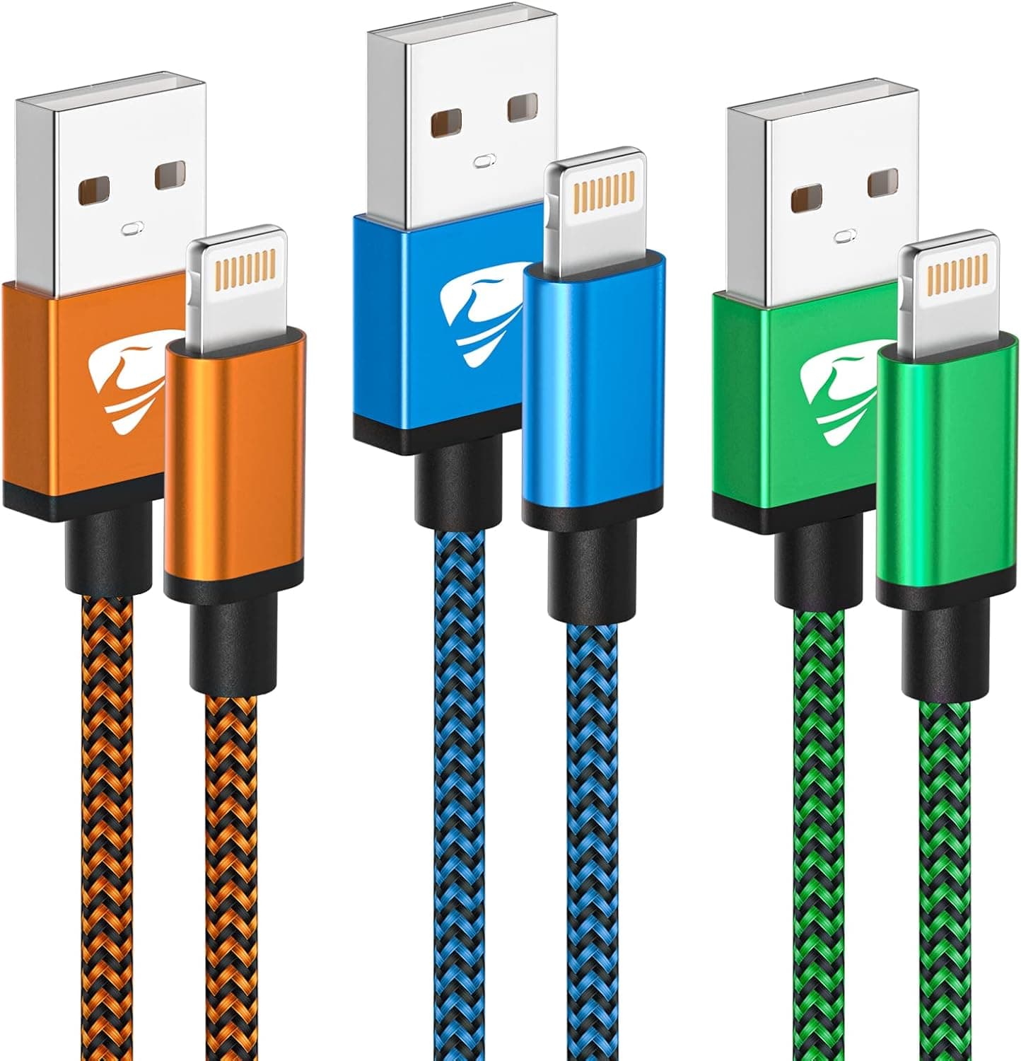 3Pack 2M iPhone Charger Cable - 30% Off