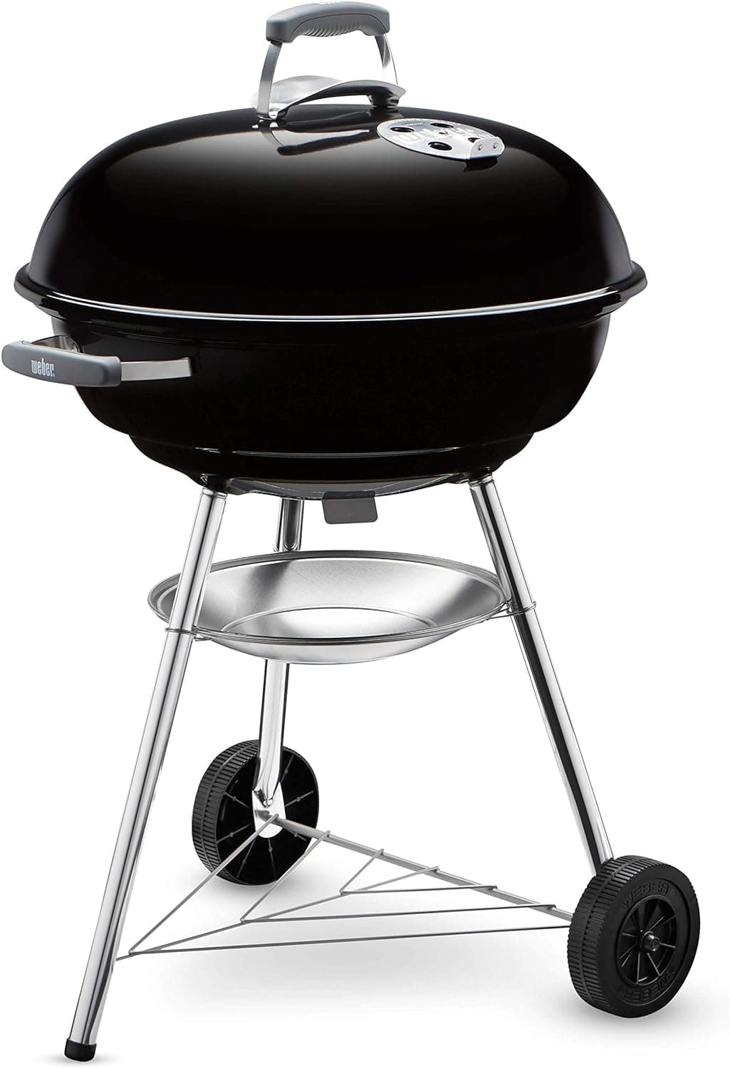 Weber Compact Kettle Charcoal Grill 57cm Black Pack of 1