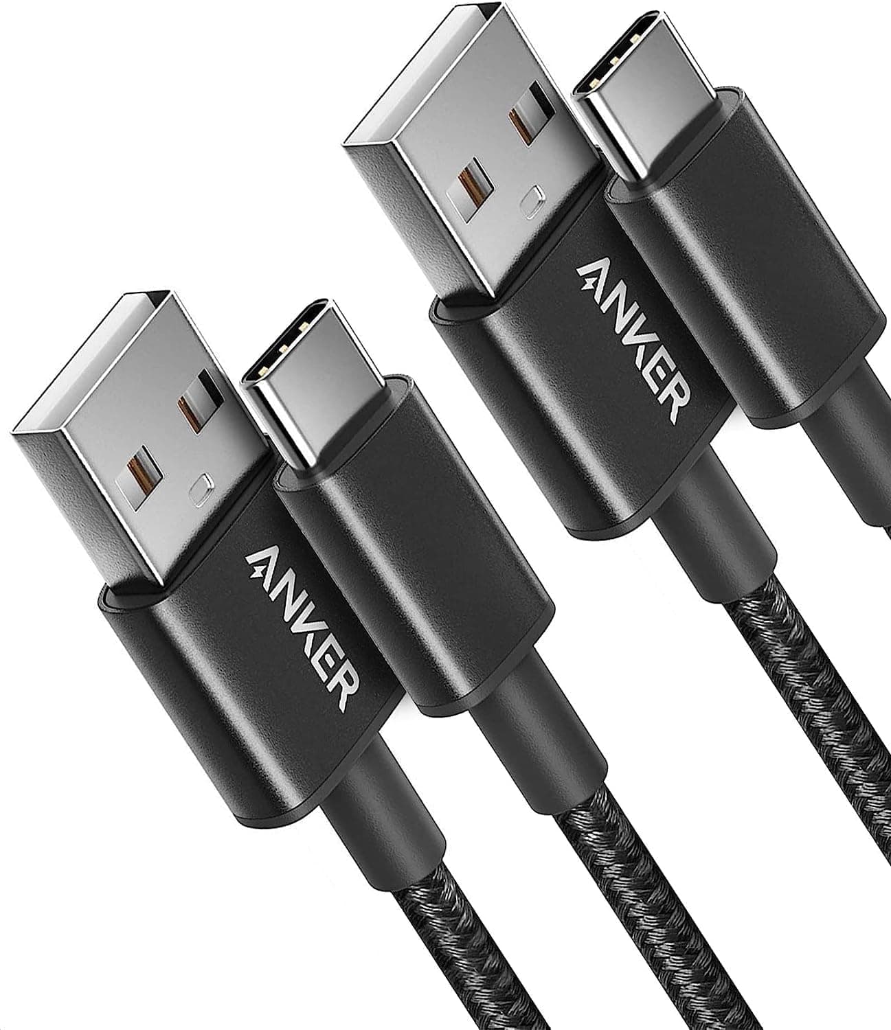 2-Pack 3 ft USB C Charger Cable - Save 19% £6.49