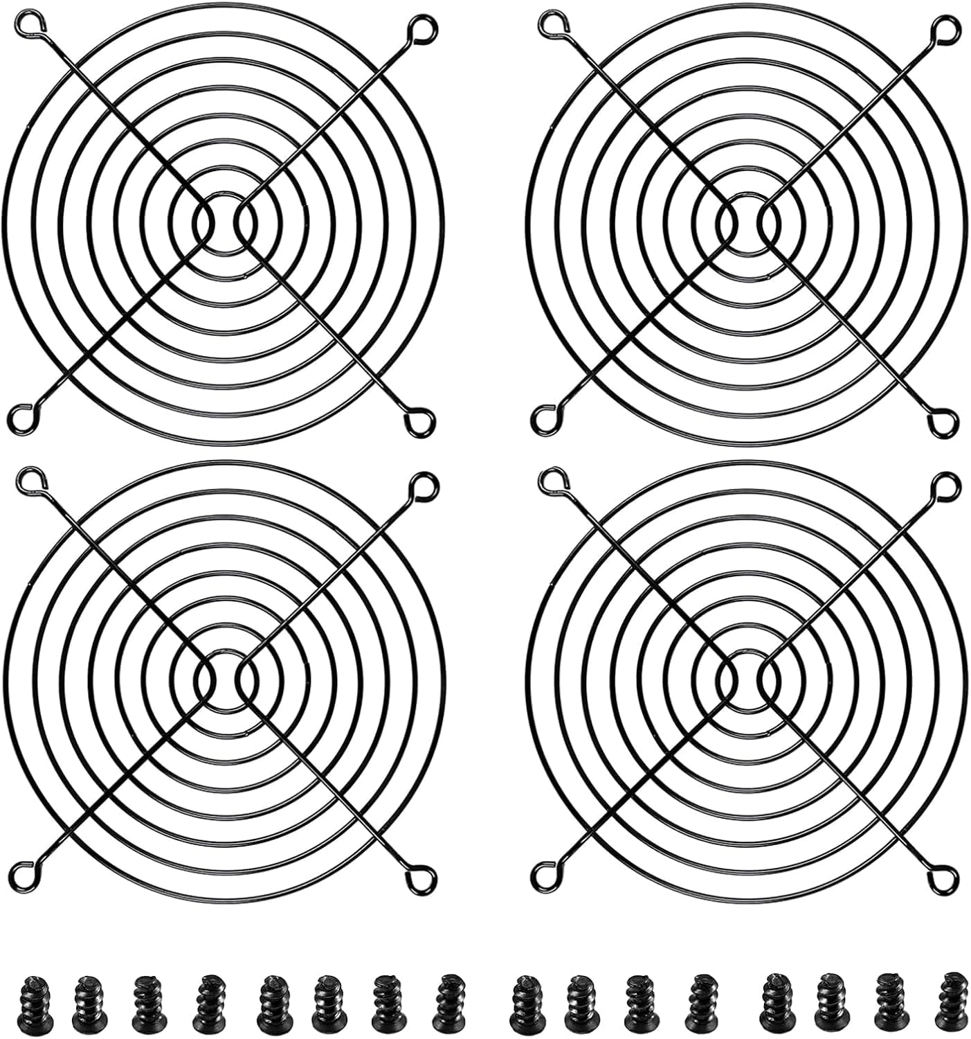 Nivithi 120mm Fan Grill - 4 Pack - Best Price