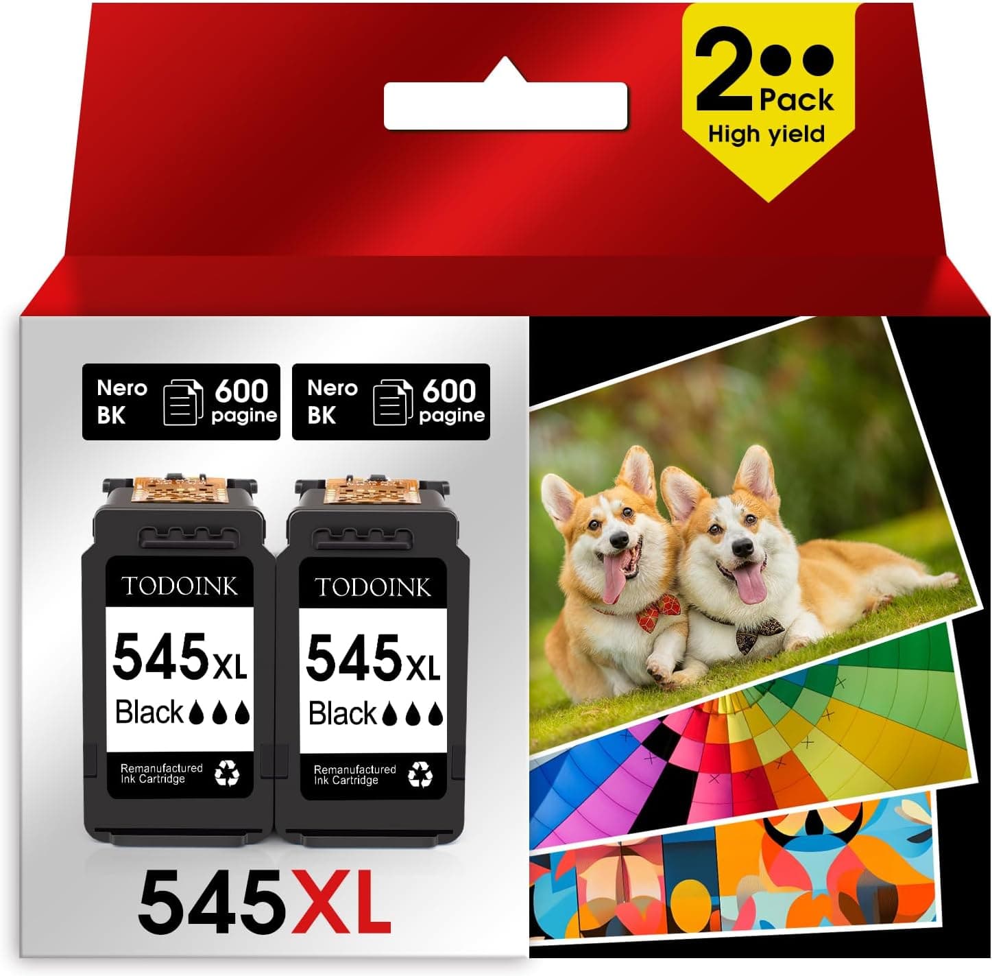 Encre TODOINK 545XL Compatible Canon Best Deal
