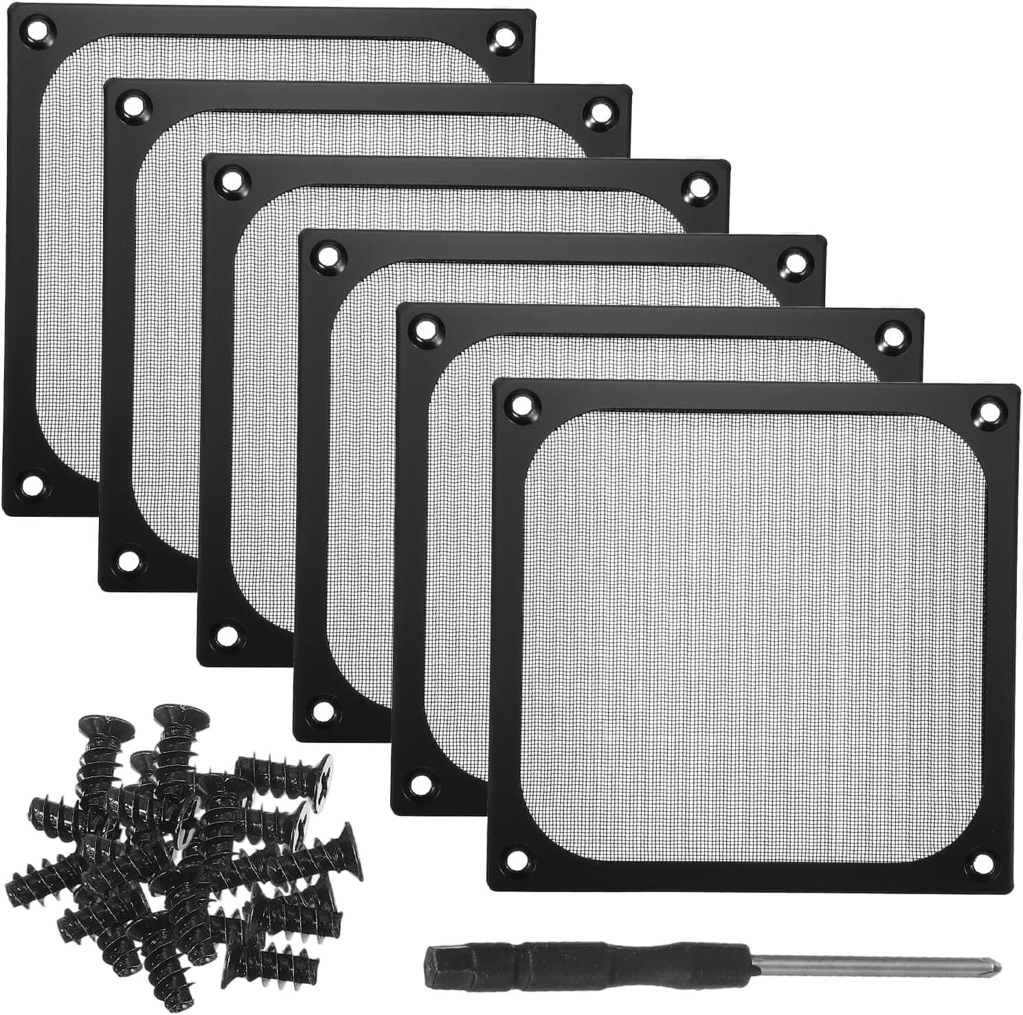 PATIKIL 120mm Fan Filter Grill - 6 Pack - Best Price
