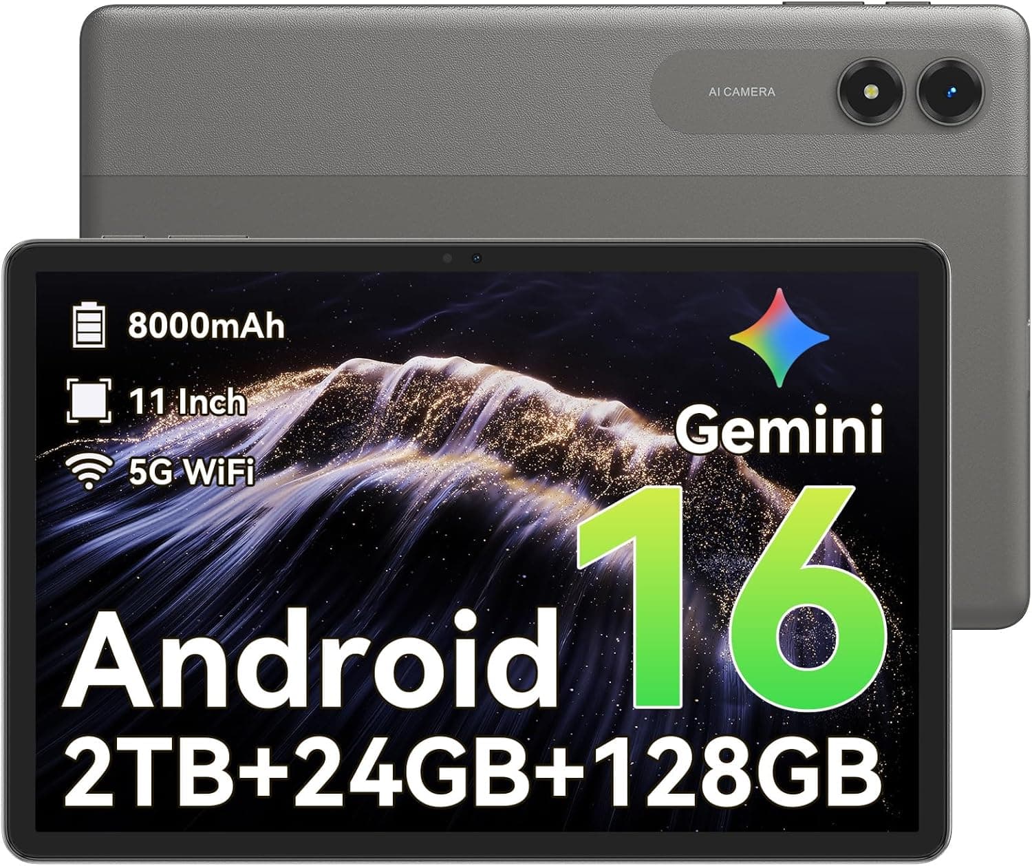 11 Inch Android Tablet with Gemini AI - Save 19% Off