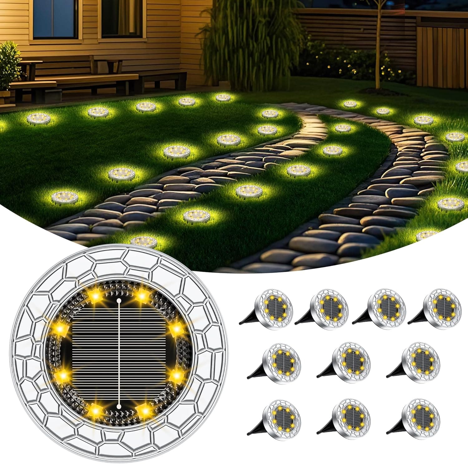 10 x FIFlying Luminarie Solari per Giardino, Best Deal
