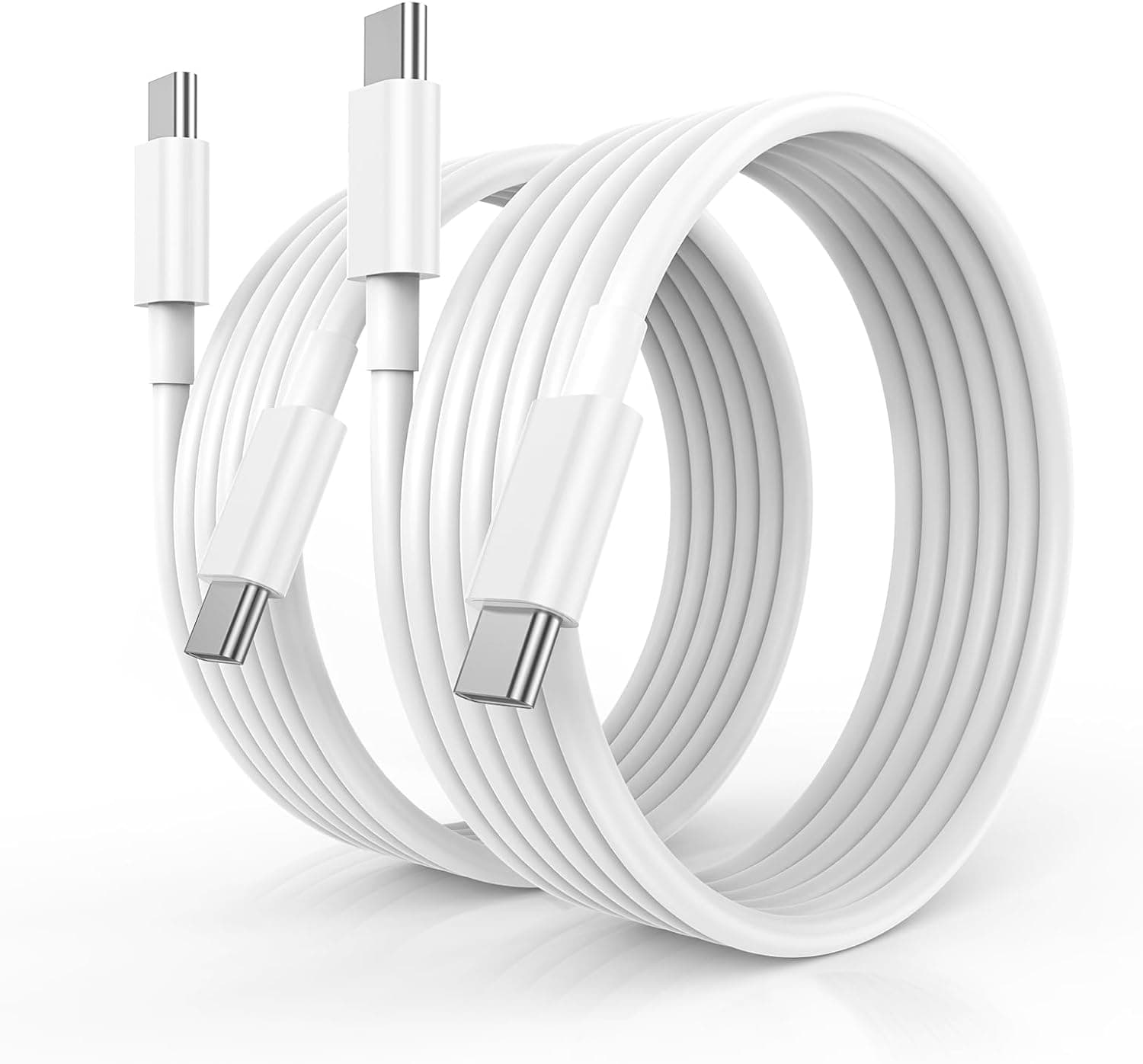 USB-Cケーブル 本物 6.6ft（2m） セット2本 PD対応 60W 快速充電 USB-C & Cデータ転送 高耐久性 最安値