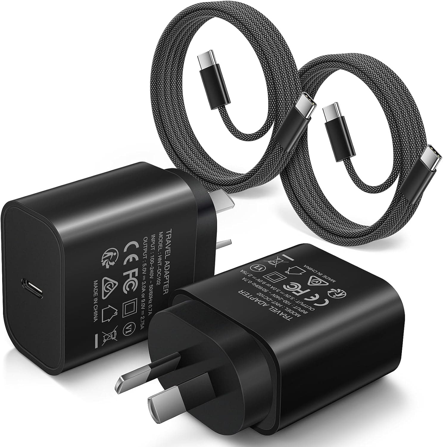 Samsung 25W USB C Charger Pack of 2