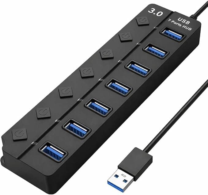 Hub USB 3.0 Com 7 Portas Melhor Preço