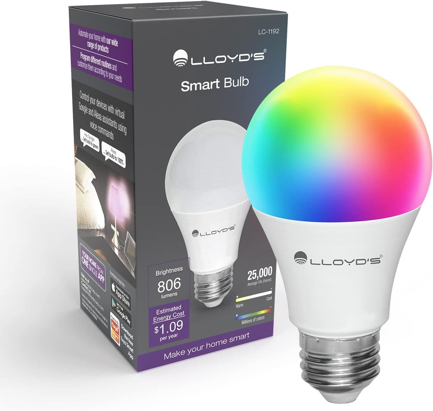 Foco Intelligent WiFi Multicolor LED Strip