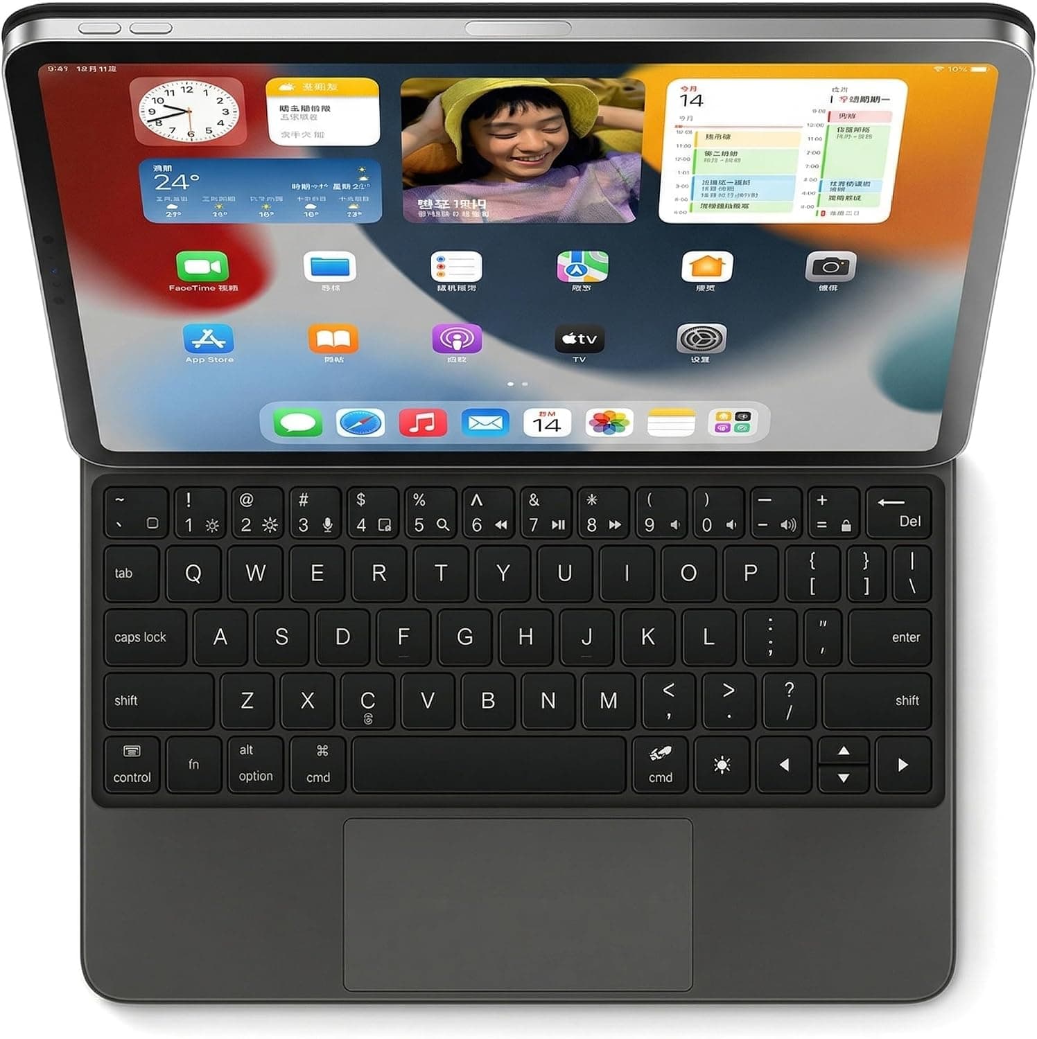 Capa Teclado para iPad 11 e 10
