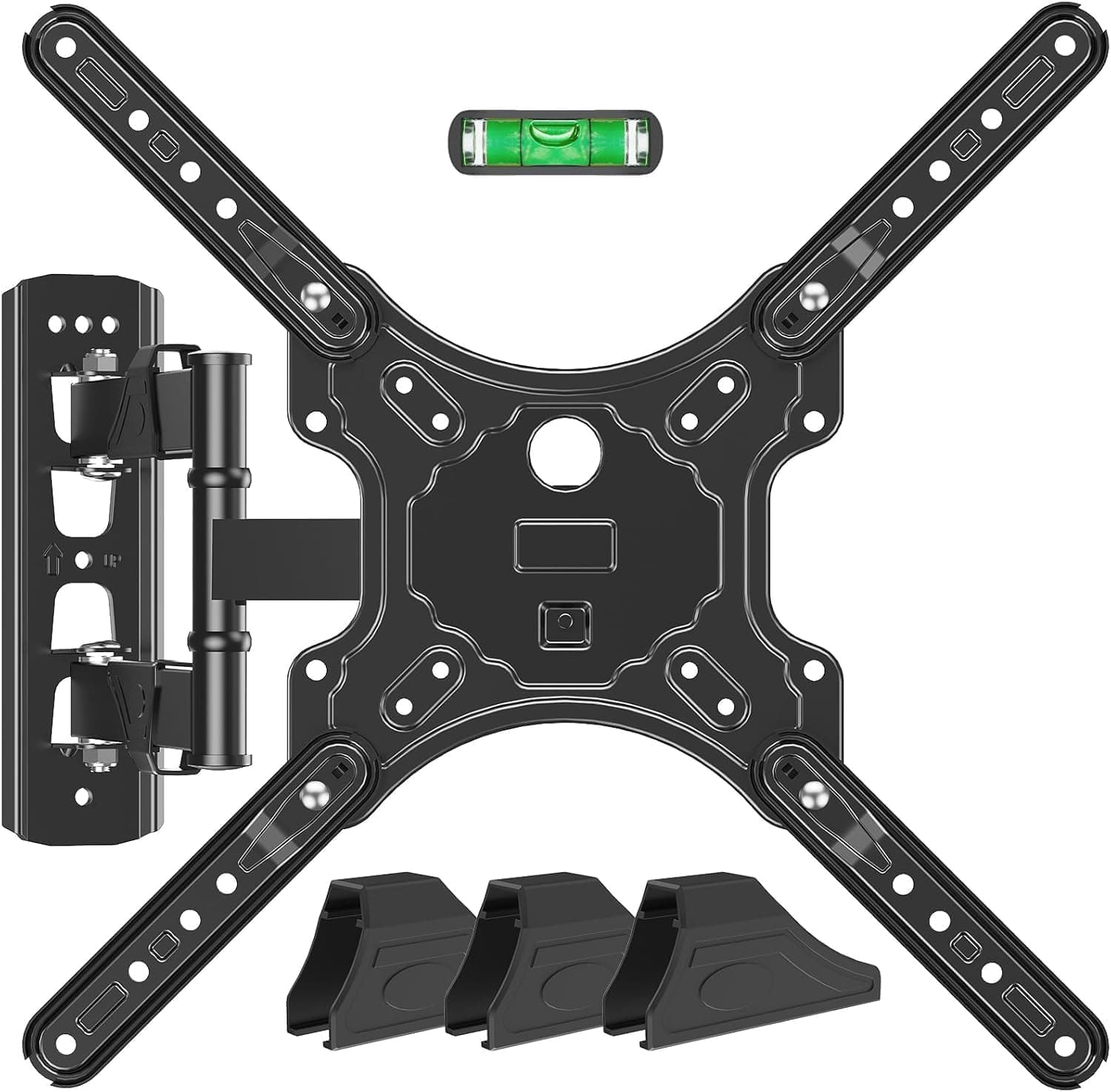 MOUNTUP TV Wall Mounts for Most 26-60 Inches TVs, Full Motion Bracket with Swivel and Extension, Articulating Arms, Tilt