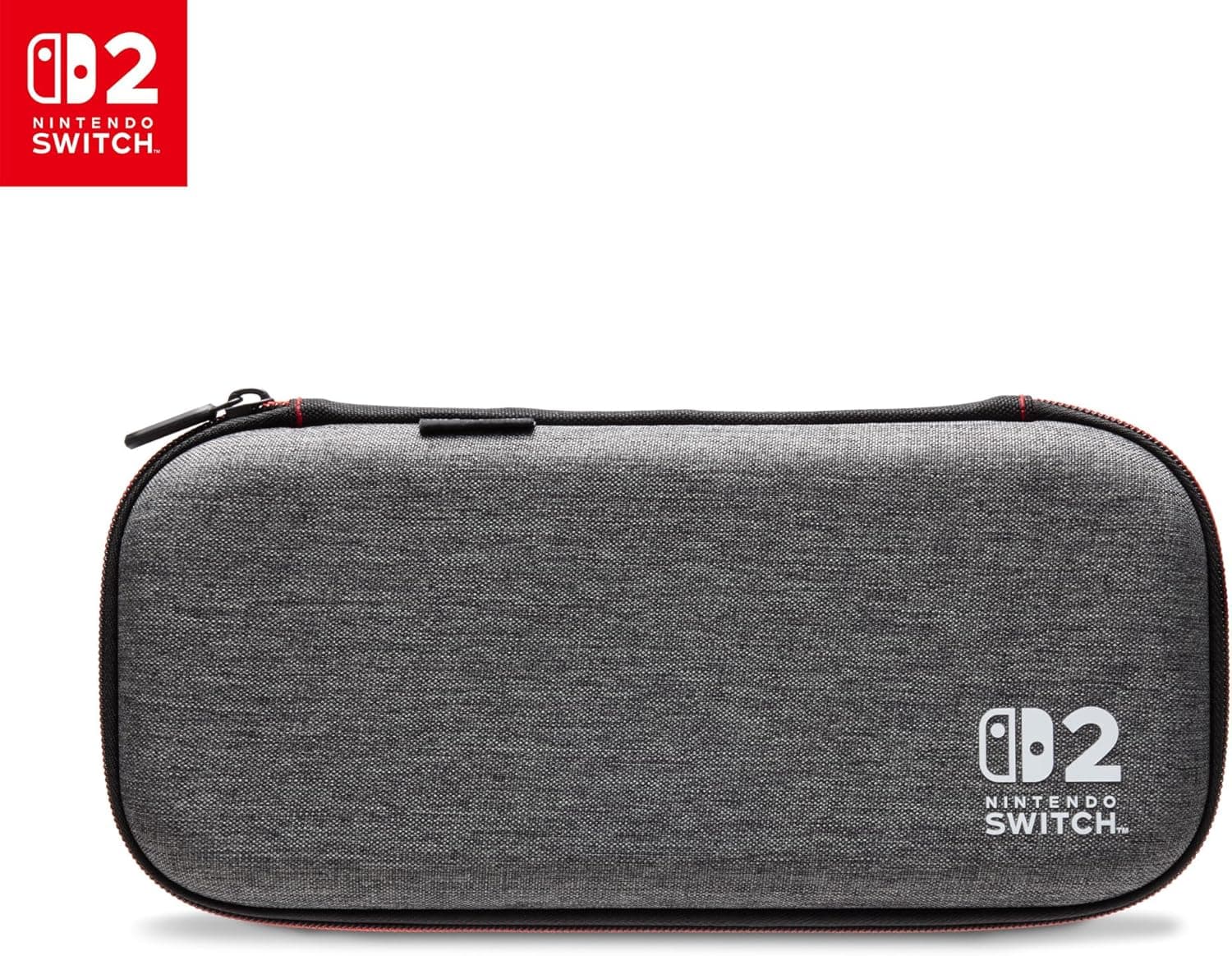 PowerA Protection Case for Nintendo Switch 2 - Kirby Mouthful, Officially Licensed, Protective Storage, Holds up to 9 Games, Blue/Red Pack of 1