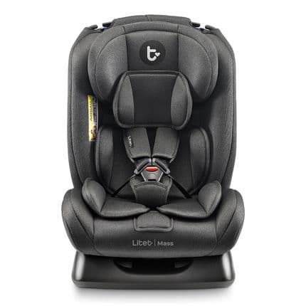 Cadeirinha infantil para carro Litet Mass 0-36kg Preta - BB456OUT [Reembalado] BB456OUT