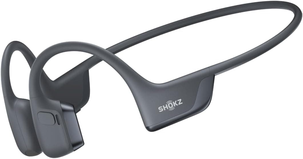 SHOKZ OpenRun Pro 2 Bone Conduction Sports Headphones, Open-Ear Wireless Earphones with Bluetooth 5.3, Noise Cancelling Mics, IP55 Waterproof, 12h Playtime for Running