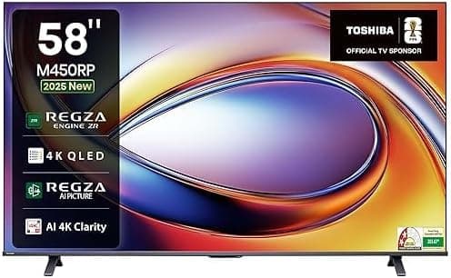 شاشة توشيبا 58 بوصة QLED أفضل عرض