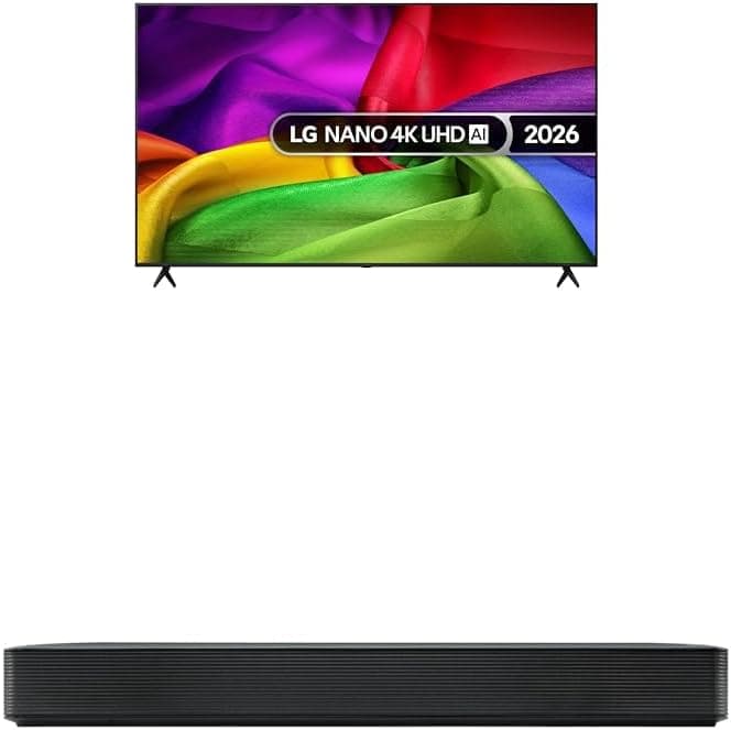 LG 75NU800B6LA 75-Inch 4K UHD Smart TV + Soundbar - Best Price