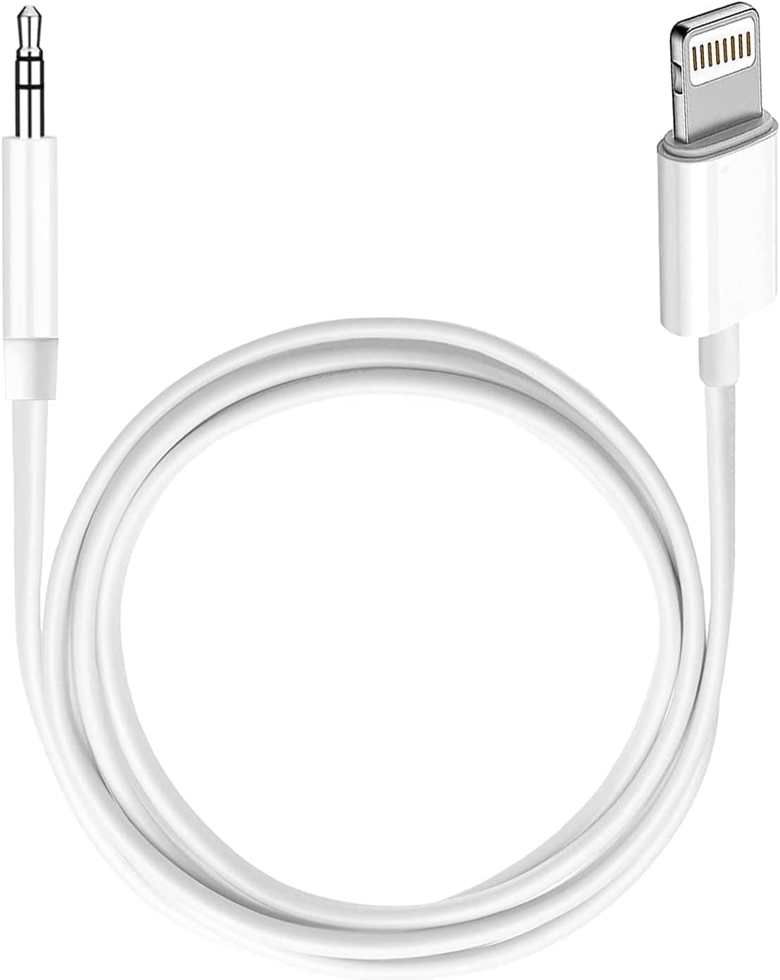 Aux Cord for iOS,[Apple MFi Certified] Lightning to 3.5 mm AUX Cable for Car Stereo, Speaker, Headphone, Auxiliary Audio C...