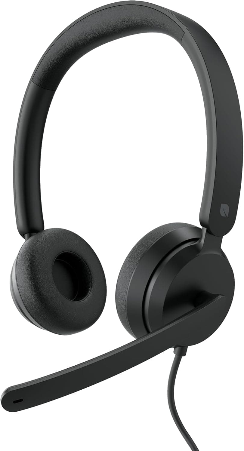 Incase Modern USB-C Headset -Designed by Microsoft - Wired USB-C Connection, On-Ear Stereo Headphones, Noise Cancelling